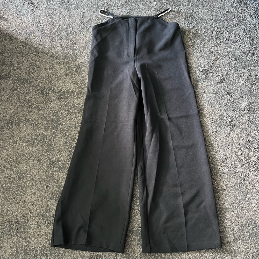 Danielle Bernstein weworewhat rhinestone Cutout pants - Picture 7 of 13